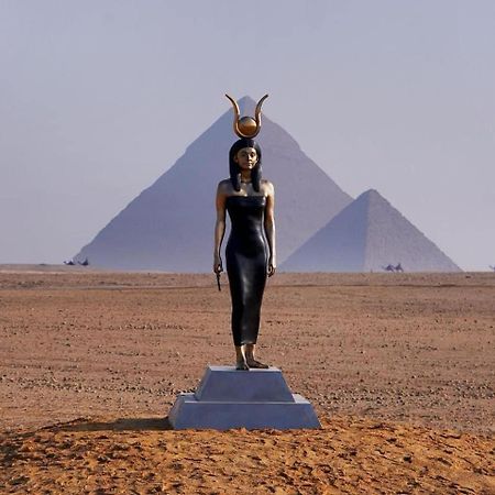 Momen Pyramids Inn Kafret el-Gabal Eksteriør billede