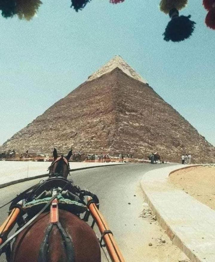 Momen Pyramids Inn Kafret el-Gabal Eksteriør billede