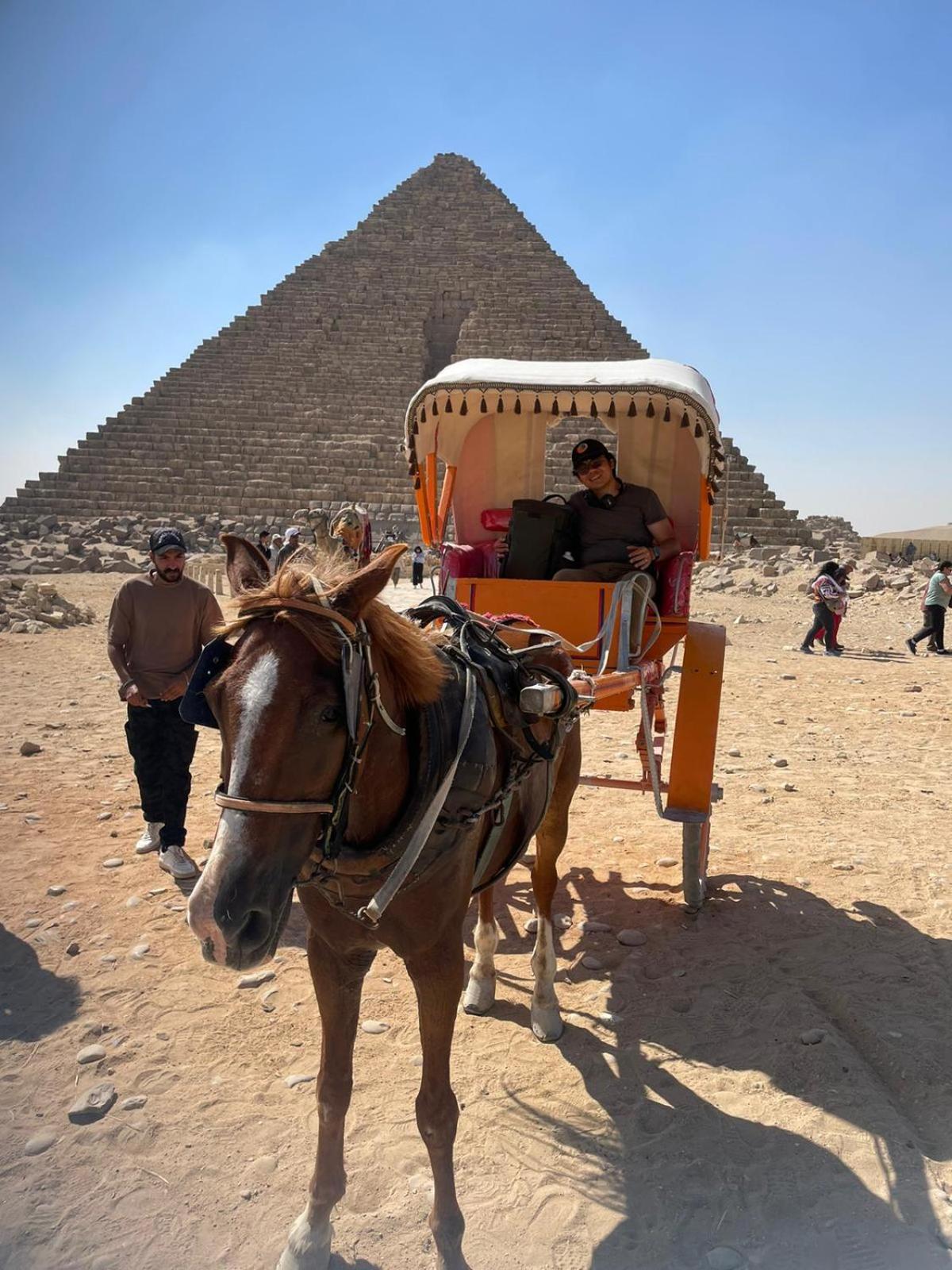 Momen Pyramids Inn Kafret el-Gabal Eksteriør billede